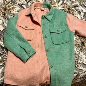 NEON ROSE insanely beautiful shacket 🍬